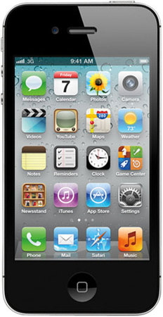 Смартфон APPLE iPhone 4S 16GB Black - Владимир