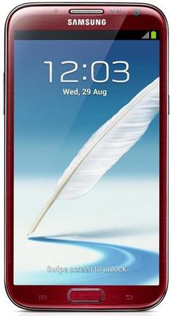 Смартфон Samsung Galaxy Note 2 GT-N7100 Red - Владимир