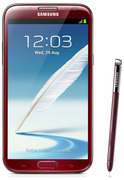 Смартфон Samsung Samsung Смартфон Samsung Galaxy Note II GT-N7100 16Gb красный - Владимир